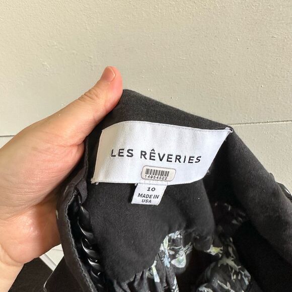 Les Reveries Women’s 10 Floral Chain Strap Dress - Picture 3 of 8